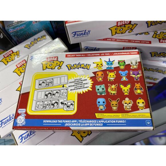 Funko Bitty POP Pokemon Pikachu Mini Figure 4-pk - Picture 3 of 3